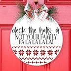 Christmas Stencils for Painting on Wood 12” Christmas Stencils for Crafts Reusable Holiday Doormat Stencil for Porch Hanger Fabrics Decor