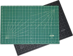 Adir Self Healing Cutting Mat - 18x24 Inches Sew Cutting Mat and Quilt Cutting Mat with 5 Layers, Double Sided Cutting Mat for Crafts - Reversible Non-Slip Cutting Pad with Grid