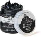 FolkArt Super Thick Acrylic Paint with a Textured Finish, Black, 4 oz