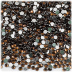 The Crafts Outlet 1,440pc Rhinestones Round 3mm (10ss) Flatback Champagne