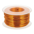 uxcell 18 Gauge / 1mm Anodized Aluminum Wire for Jewelry Craft Making, 102 Feet Bendable Flexible Wire for DIY Home Decor Gardening Sculpture, Gold
