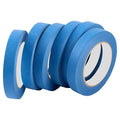 Premium Blue Masking Tape,Painters Tape,Blue Painters Tape for Automotive,DIY Paper Arts & Crafts, Spraying Drywall Paint, No Residue & Easy to Clean Up,6pcs 0.7inches X 54 Yd Painter's Tape