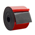 DOBTIM Solid Neoprene Rubber Strips with Adhesive Backing 1/16 (.062)" Thick x 3" Wide x 10' Long, Self Adhesive Rubber Sheets, Rolls & Strips for DIY Gaskets Crafts Pads Seals Warehouse Flooring