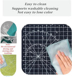 A5 Self-Healing Cutting Mat, Small Cutting Mat, Professional Double Sided Durable Cuttings Mats, Great for Hop Scrapbooking, Quilting, Fabric, Sewing Craft Projects (Mixed Colors, A5)