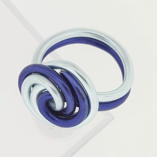 The Beadsmith Anodized Aluminum Wire – 12 Gauge – 39 feet – Blue Color – Bendable Craft Wire Used to Jewelry Making, Wire Wrapping, Sculpting, Floral, Modeling and Other DIY Arts & Crafts