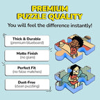 Odd Pieces Jigsaw Puzzles 1000 Pieces - Magic Mystery Story Secret Ending Puzzle - Perfect Game Night for Adults & Kids - Cat Dog Cartoon Theme (Snack Attack)