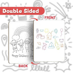 White Board Dry Erase Boards Classroom Pack Mini White Boards 9" x12” Double Sided Personal Whiteboards for Students Teachers School Supplies Lapboards (Set of 2 Boards & Erasers &Pens)