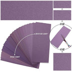 Sandpaper 5000 Grit,Wet Dry Sanding Sheets,High Performance Ceramic Abrasive Sand Paper for Wood Furniture Finishing,Metal Grinding,Automotive Polishing,9 x 3.6 Inch,25-Pack