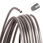 The Beadsmith Wire Elements Craft Wire – Tarnish Resistant, Soft Temper, Round, Stainless Steel Color – 0.32mm, 28 Gauge, 40 Yard Spool – Jewelry Making, Wire Wrapping, & Other DIY Crafts