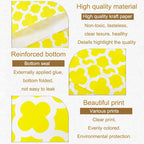 KEYYOOMY 200 Pcs Yellow Candy Buffet Bags Small Cookie Bags Polka Dot Paper Treat Bag for Wedding Birthday Party (5 inch x 7 inch)