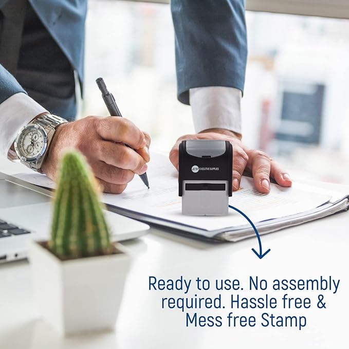 Return to Sender Stamp, Wrong Address Return to Sender Rubber Stamp, self Inking Rubber Stamp -Red Ink-with More Impressions, Designed with Advanced Technology by Executive Supplies