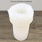 Grape Pillar Candle Molds Vintage Cylinder Thick Silicone Molds for Candle Making Soaps Resin Clay Home Decoration Crafts DIY