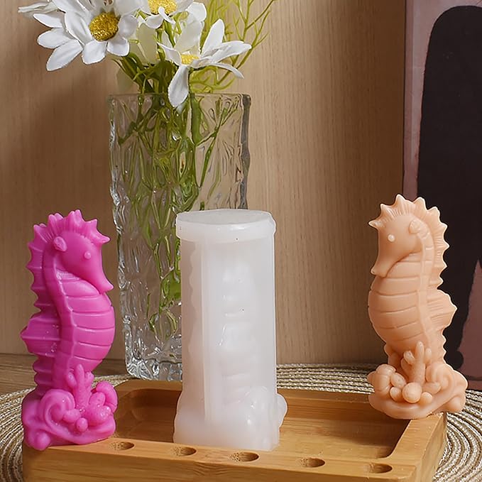 Conch Animal 3D Silicone Mold for Resin Casting & Candle Making