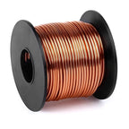 Aluminum Craft Wire, 75 Feet 1.5mm/ 16 Gauge Copper Bendable Soft Metal Aluminum Wire Roll Bulk for DIY Crafts Sculpting Jewelry Making