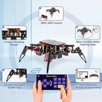 Science Kits Spider Robot Building Kit STEM Crawling Robot Gifts for Kids Boys Ages 8-12 Girls, Scientific Coding Robotic Technic Creative DIY Toys for Birthday