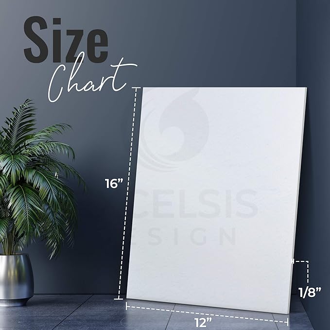 White Foam Board 12 x 16 x 1/8" (3mm) Inch, 15 Pack Acid-Free Foam Core Poster Board Sheets for Art, Crafts, Presentation, Vision Board, Signboard, and Party Decorations