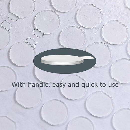 Adhesive Stick dots Two-Sided Sided Mounting Putty Stick Tack for Wall Hanging Crafts Balloons Festival Party Decorations,Clean Removable(0.79"*0.79"-180)