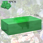 Max Shape Pack of 4 Large Size Floral Foam Blocks for Fresh and Artificial Flowers (9” L x 4” W), Wet Florist Foam Blocks for Wedding Holiday Decorations (4 Pack)