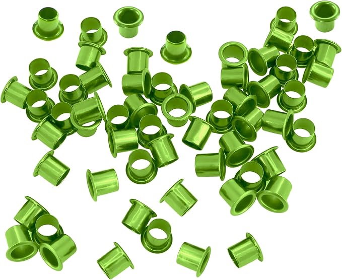 Kydex Rivets Eyelets, 8-8 1/4" Multicolored Grommet Eyelets for Tactical Holster Making, Knife Sheath Crafting, Fasteners for Custom DIY Kydex Projects (Set of 50)