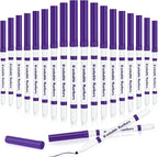 18 Pcs Line Washable Markers Bulk Purple Fine Tip Markers Set Coloring Thin Tip Drawing Washable Pen for Kids Toddler Teacher Art School Classroom Back to School Gender Reveal Party Supplies,Ages 6+