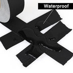 BOMEI PACK Black Gaffer Tape, Matte Non-Reflective, 1inch x 30yds No Residue Hand Tear Self-Adhesive Gaffer Tape for Labeling, Cable, Stage, Photography, Painters and Duct Repair, 1 Pack