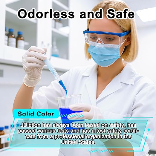 JDiction 15 Colors UV Resin, Odorless Hard Solid Colored UV Resin for Jewelry Making, Casting and Coating, Crafts and Decoration(20g Each)