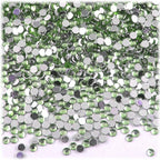 The Crafts Outlet 1,440pc Rhinestones Round 3mm (10ss) Flatback Light Orange