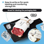 White Freezer Paper 24" x 13200" (1100 feet) with Cutter - USA-made Large Freezer Paper Roll for Meat & Fish - Poly-Coated Food Wrapping Material for Freezing by IDL Packaging
