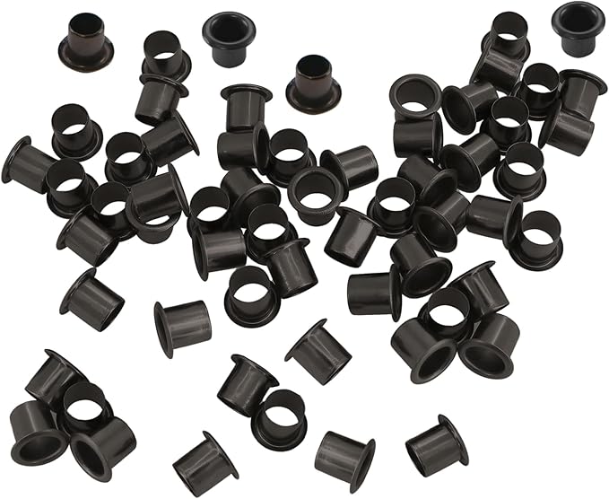 Kydex Rivets Eyelets, 8-8 1/4" Multicolored Grommet Eyelets for Tactical Holster Making, Knife Sheath Crafting, Fasteners for Custom DIY Kydex Projects (Set of 50)