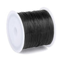 328FT Jewelry Wire 26 Gauge Tarnish-Resistant Copper Beading Wires Roll Bulk for DIY Crafts Jewelry Making, Black Wire