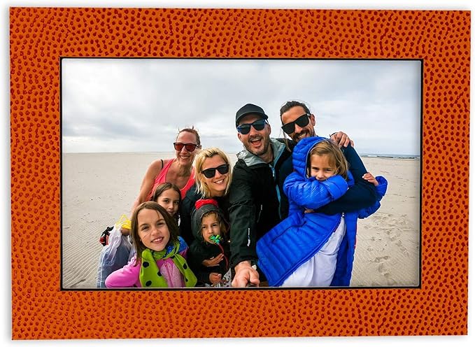 8x10 Mat Bevel Cut for 5.5x8.5 Photos - Acid Free Basketball Texture Precut Matboard - For Pictures, Photos, Framing - 4-ply Thickness