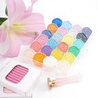 Green Wax Seal Sticks, ONWINPOR 20pcs Glue Gun Waxs Sealing Sticks for Wax Seal Stamp, Wedding Invitations, Envelope Letter Sealing (20, Vanilla Green)