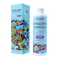 Neutral pH Craft Glue - 8.4floz Acid-Free PVA Formula Water Soluble Glue, Dries Clear and Flexible - Ideal for Arts, Paper, Photography, Scrapbooking and Book Binding - Flip Cap