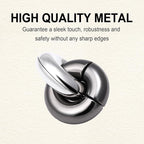 9 PCS Metal Puzzle for Adult Disentanglement Puzzles Lock Puzzle Games Set Gift for Adults Teenagers Kids