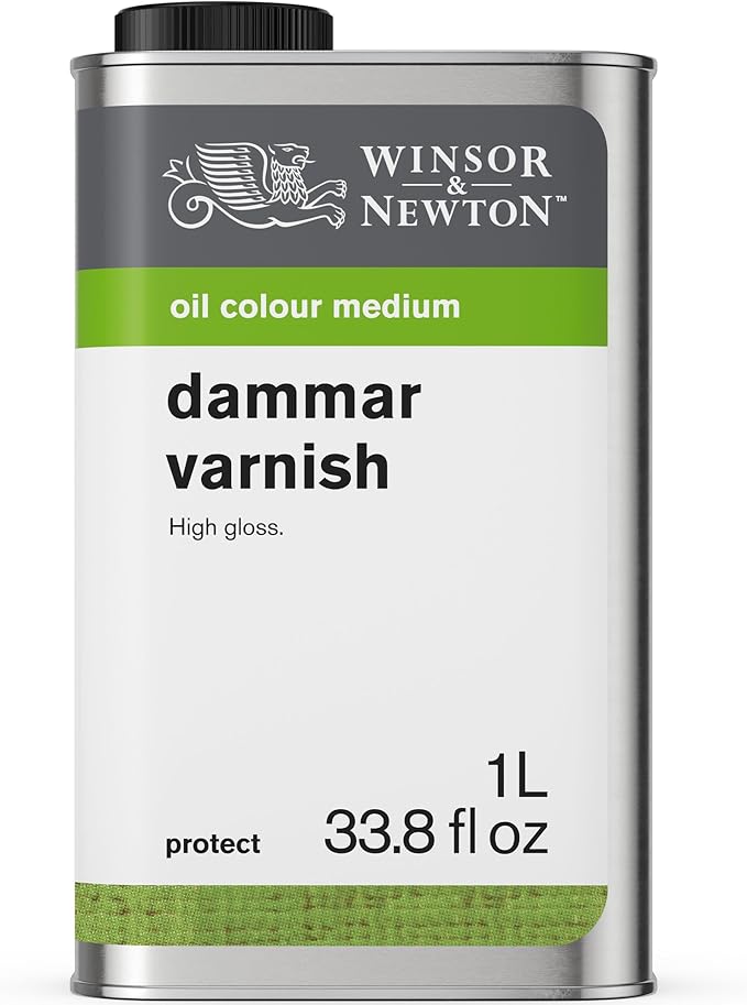 Winsor & Newton Professional Dammar Varnish, 1 Litre (33.8-oz) Can