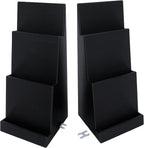 Magnetic Card Holder Stadium Displays (2 Pack), Compatible with Ultra Pro Protectors - Trading Card Holder - Card Stand - Sports Card Display