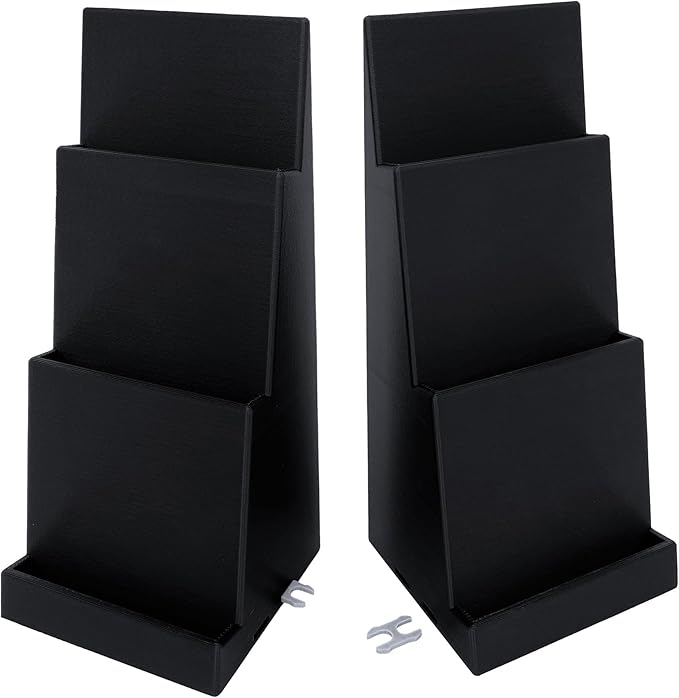 Magnetic Card Holder Stadium Displays (2 Pack), Compatible with Ultra Pro Protectors - Trading Card Holder - Card Stand - Sports Card Display