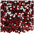 The Crafts Outlet 1,440pc Rhinestones Round 3mm (10ss) Light Green