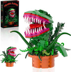 Audrey 2 Cannibal Flower Building Block Set, Little Shop of Horrors Piranha Plant with Openable Mouth Toy Collection, Great Birthday, Christmas, Halloween, for Kids 6+, TV Fans (342 PCS)