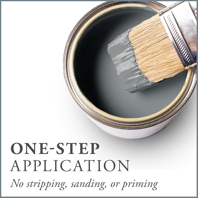 AMY HOWARD AT HOME Chalk-Based One Step Paint for Furniture, Cabinetry, Decor, Finish, and More | No Stripping, Sanding, or Priming | Medium Base | 32 Ounce | Park Avenue