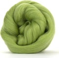 Revolution Fibers Merino Wool Combed Top | 1 lb Premium Wool Roving | 22 Micron, Best Merino Wool for Spinning, Tapestry, Needle Felting, Big Yarn Roving and Wall Hangings (Sage Green)