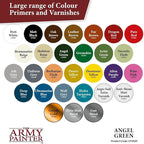 The Army Painter Colour Primer Angel Green, 400 mL Acrylic Spray Primer, Spray Paint Basecoat for Miniature Priming, Tabletop Roleplaying, Boardgames, and Wargames Miniature Modelling