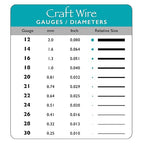 The Beadsmith Wire Elements Craft Wire – Tarnish Resistant, Soft Temper, Round, Gold Color – 1mm, 18 Gauge, 4 Yard Spool – Jewelry Making, Wire Wrapping, Floral, & Other DIY Crafts