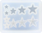 FUNSHOWCASE Mini Assorted Jewerly Stars Resin Epoxy Silicone Tiny Mold for Delicate Craft