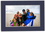 5x7 Mat for 8.5x11 Frame - Precut Mat Board Acid-Free Navy 5x7 Photo Matte Made to Fit a 8.5x11 Picture Frame, Premium Matboard for Family Photos, Show Kits, Art, Picture Framing, Pack of 10 Mats