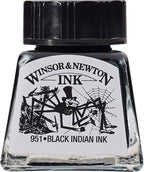 Winsor & Newton Specialty Ink, Black, 14ml Bottle
