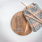 Quick Gauge Ruler, Gauge Ruler for Knitting and Crochet, Scarf Keychain Knitting No Counting Needed, Slide Sewing Rulers and Guides for Fabric Stitch Measuring Crochet Tool(3pcs)