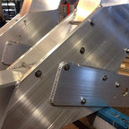 6061 T651 Aluminum Sheet Metal 10 x 14 x 1/4 (6MM) Inch Thick Flat Plain Aluminum Plate Covered with Protective Film, Heat Treatable Rectangle 6MM Aluminum Metal Plate for Industrial