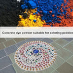 GOODTAKE Concrete Pigment, Dark Grey Iron Oxide Pigment Powder, Concrete Cement Dye Color Powder for Pastel Tile Paint Mortar Grout (Dark Grey, 8 oz)