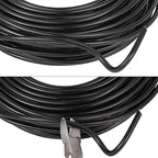 Fashewelry 65.6 Feet 3.5mm Aluminum Wire Black Bendable Metal Craft Wire for Beading Jewelry Craft Making